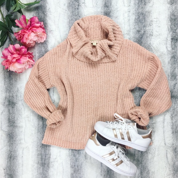 It’s Our Time Sweaters - It’s Our Time • Blush Chunky Sweater